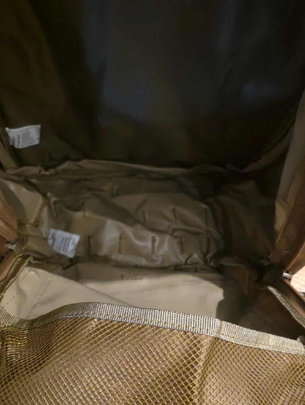 EAST WEST USA Tactical Military-Style Backpack - Khaki